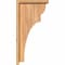 Ekena Millwork Yorktown Smooth Corbel w/Backplate, Western Red Cedar, 5 1/2"W x 12"D x 24"H COR06X12X24YOR01SWR - alternate 2